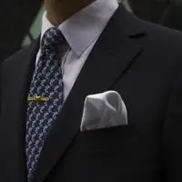 绅士领带微信头像