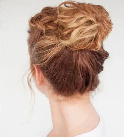 韩式盘发教程大全(2款蓬松无刘海盘发教程)