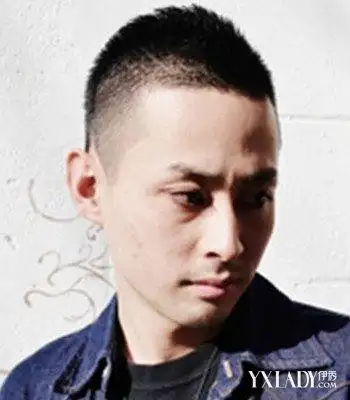 【图】圆平头发型图片展示 尽显高冷男神范