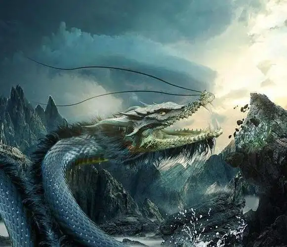 上古神龙应龙,上古长有双翼的"应龙",不败战神真龙无双!