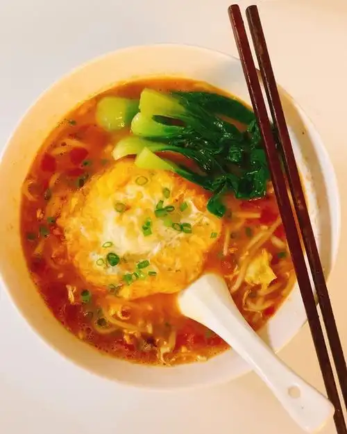 kou_huanhuan做的西红柿鸡蛋面