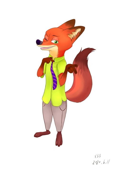 疯狂动物城开心nick