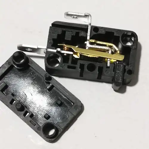 电饭锅微动开关电饭煲开关微波炉门开关行程限位触点开关 6个装 2脚常