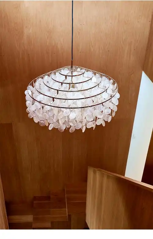 cabana进口verpanfun现代轻奢贝壳吊灯客厅餐厅别墅灯欧式灯具预定4个