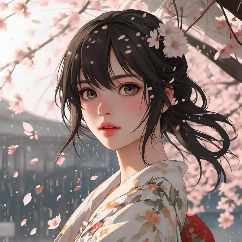 漫画女演员头像,美到窒息99 漫画风格的女演员头像来啦,氛围感直接