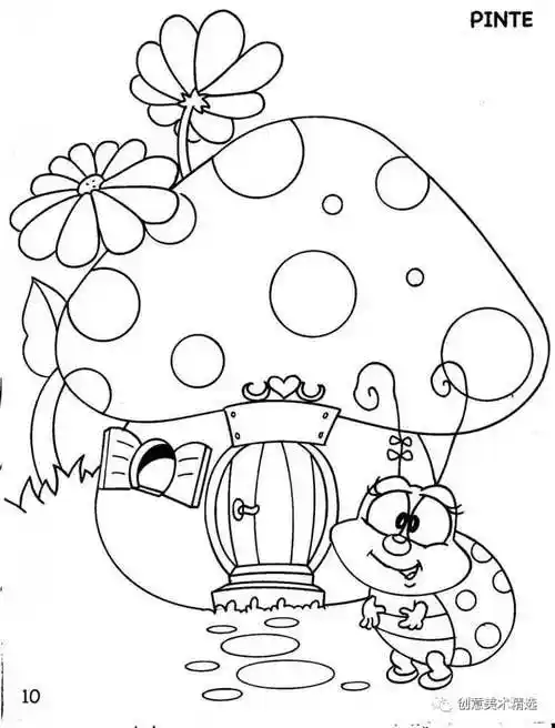 即使是最基本的简笔画和儿童画,在上色之前一定要先画出线稿,线条是最