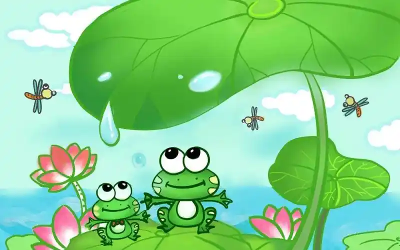 少儿美术汇|综合创意绘画课例,池塘里有只小青蛙!__财经头条