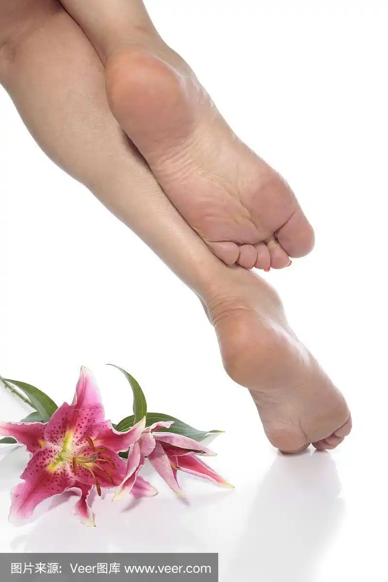 足,女性,白色,脚掌,垂直画幅