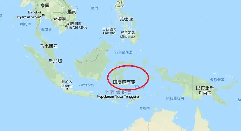 印度尼西亚西部海域发生5.8级地震吗?