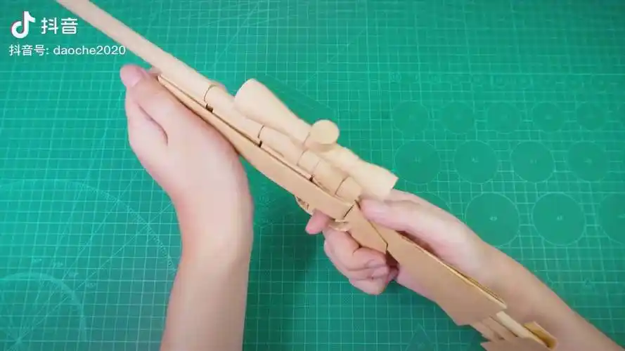 折纸m24狙击枪特别好看快折一把来玩