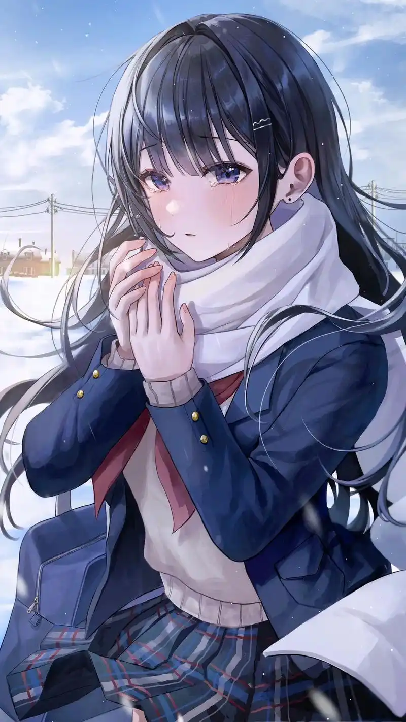 动漫游戏壁纸.#手机壁纸#二次元少女#高清壁纸#动漫卡通 - 抖音