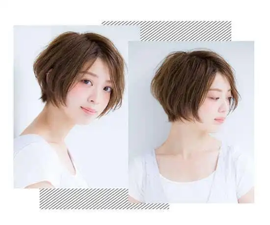这些短发波波头好看又显脸小