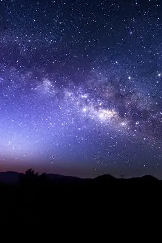 满天星斗,天空,星星,夜晚 5k