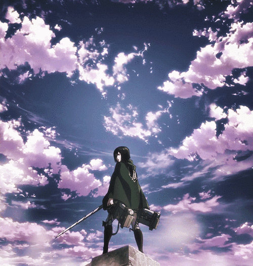 霸气背影蓝天gif动图_动态图_表情包下载_soogif