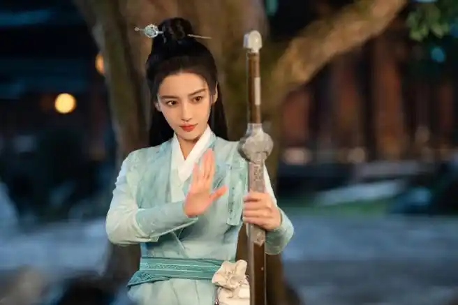 杨颖古装扮相##angelababy两部剧暑期档播出