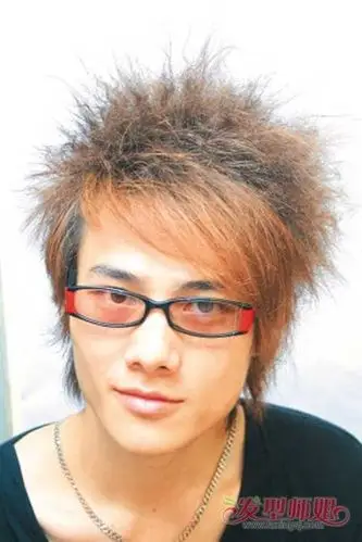 男生电头发图片 男生电的头发怎么吹(2)