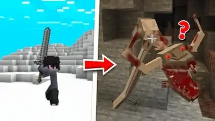 我的世界:石大剑硬干山羊人!