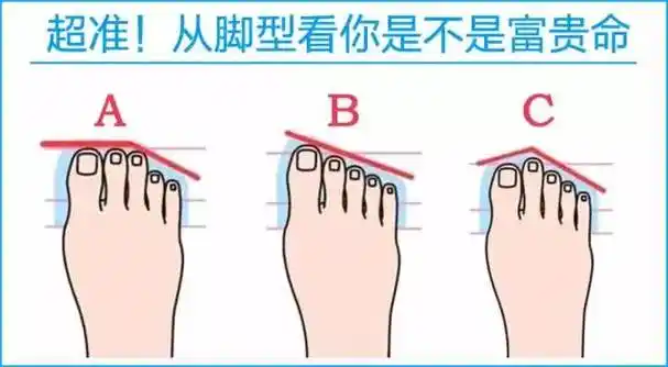 看脚型是不是富贵命