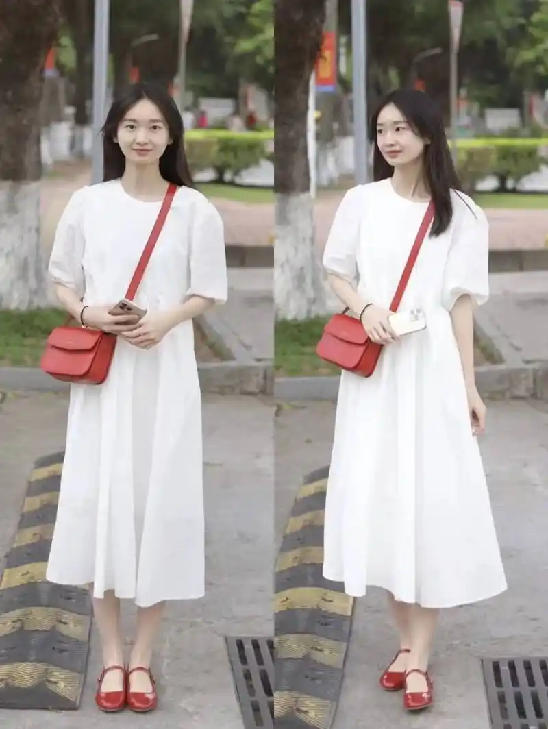 原创白色连衣裙配什么鞋子好看白色连衣裙怎么搭配好看