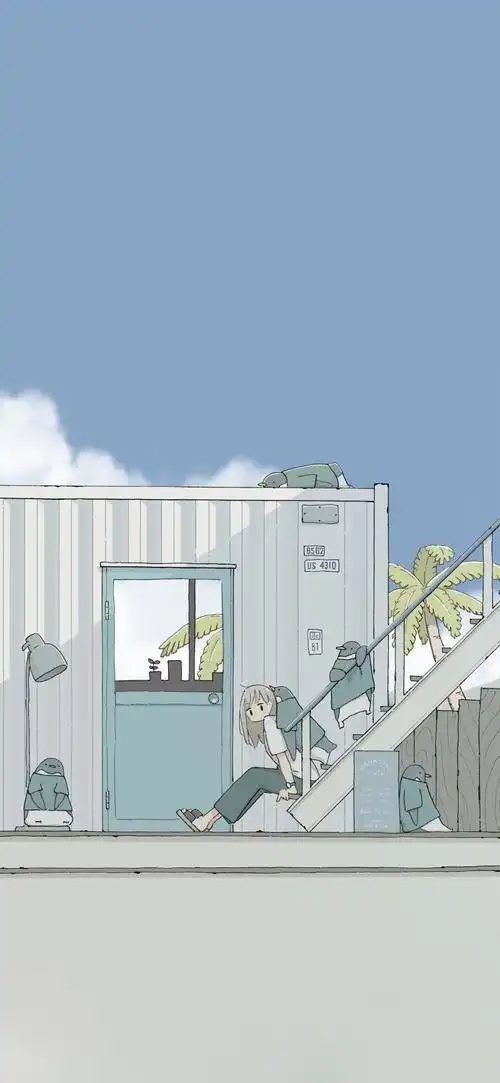 日系小清新 背景图