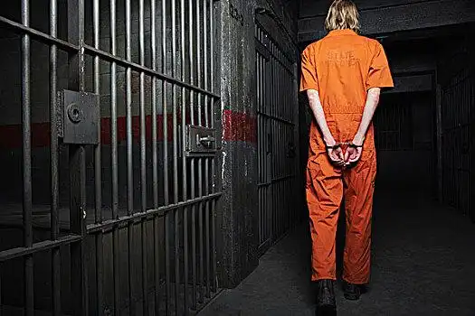 犯人,走,监狱