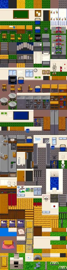求一个rpg maker xp 的现代校园地图素材 19586782265@qq. com