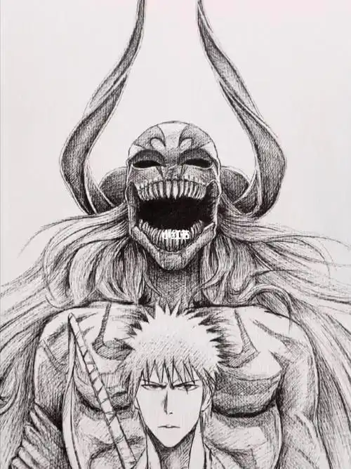 手绘死神一护只怪结束太早