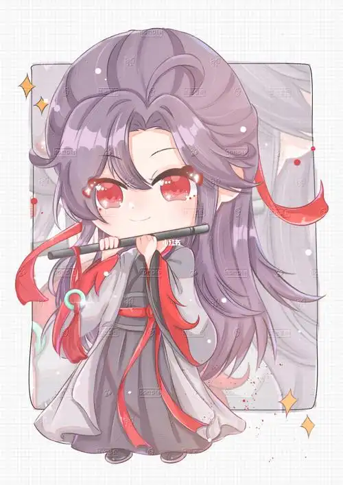 手绘挑战  #魔道祖师忘羡  #魏无羡  #忘羨  #夷陵老祖  #墨香铜臭