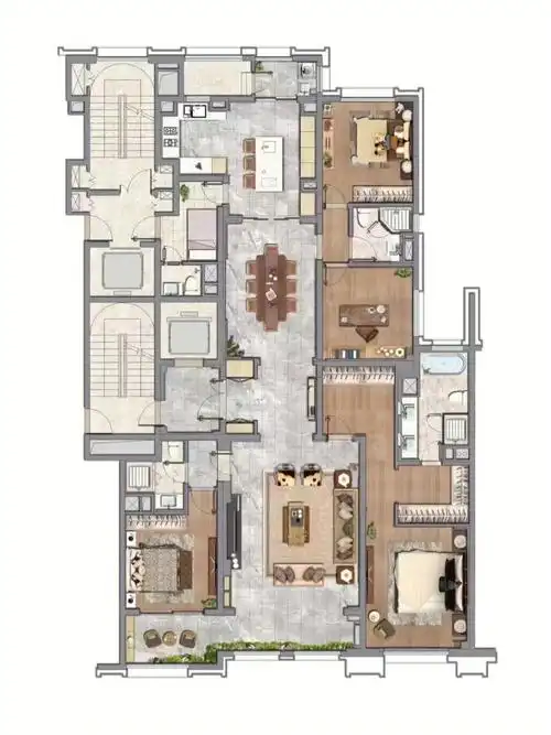 上海融创大平层