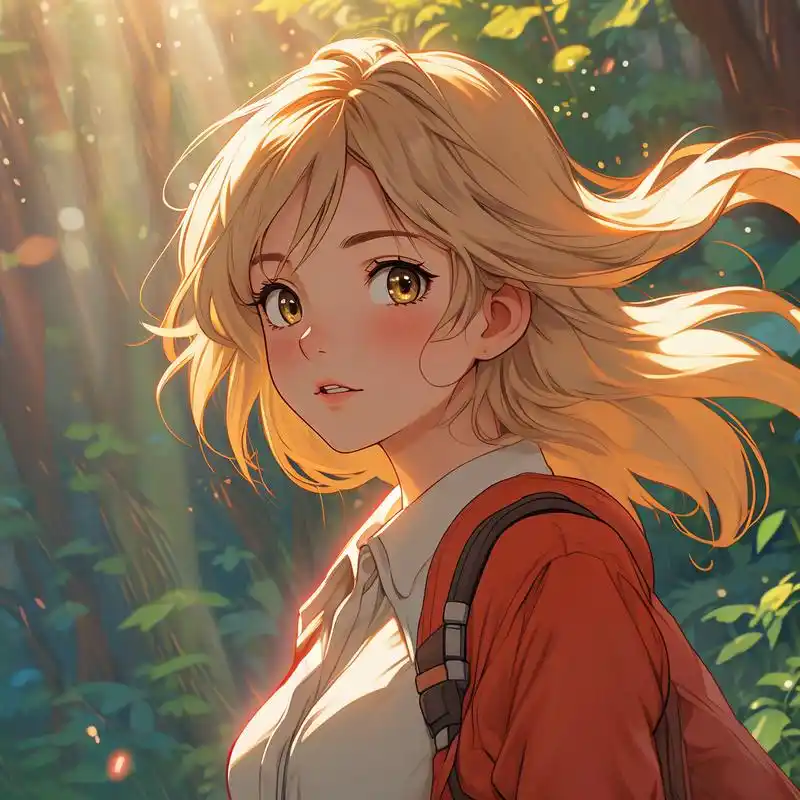 阳光下的清新女生头像  享受阳光洒在脸上的温暖,感受那份自然的清新.