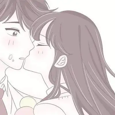 抖音爆款情侣头像卡通