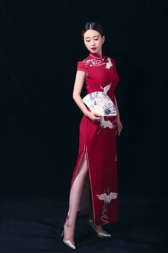 2020年甘肃旗袍春晚魅力旗袍长卷