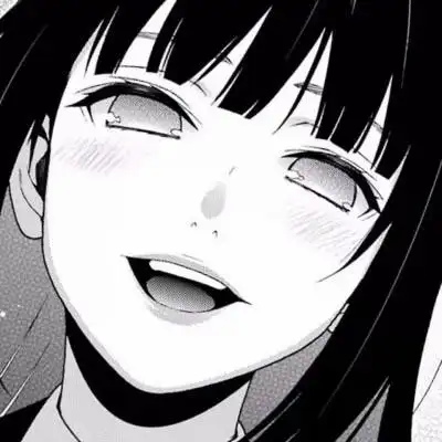 一组二次元黑白高冷女头像