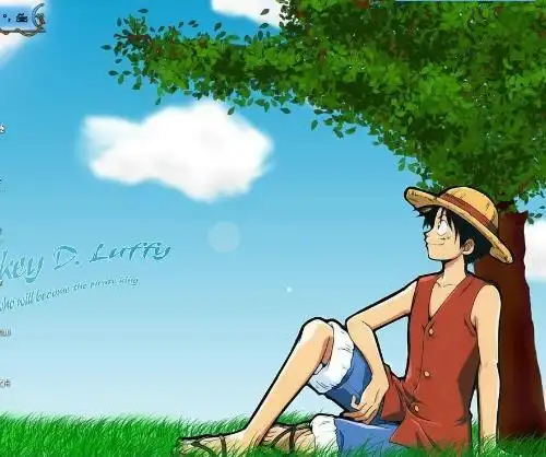 谁有海贼王超帅的壁纸~最好有路飞用二档时的高清图