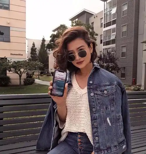 慵懒风欧美复古短卷发