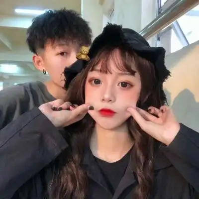 高清双人的真人情侣头像qq一对两张图片精选