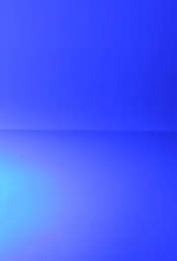 拍摄蓝色光源,为什么周边有一圈红的