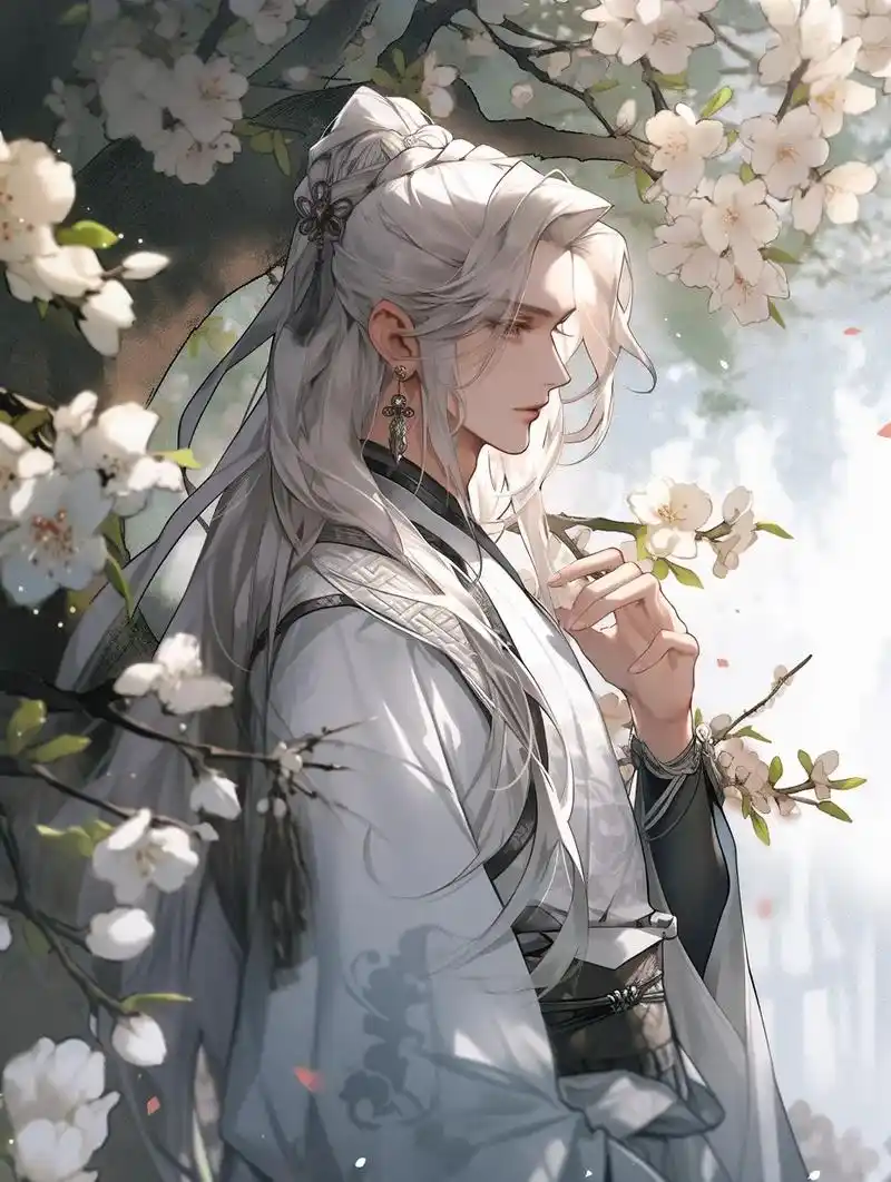 何来人间惊鸿客,只是尘世一俗人.#禁欲系 #清冷 #古风男神 - 抖音