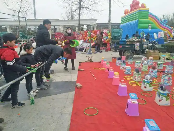 春节娱乐活动——套圈 - 美篇