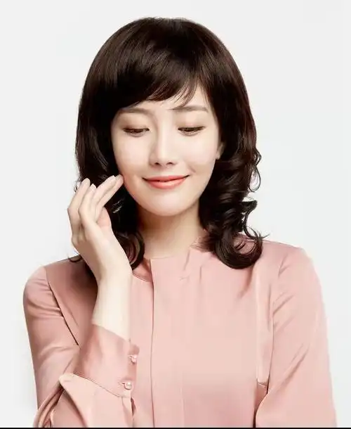 欧宝格oubaoge假发女短发全头套式大波浪短卷发发型自然中年妈妈发丝