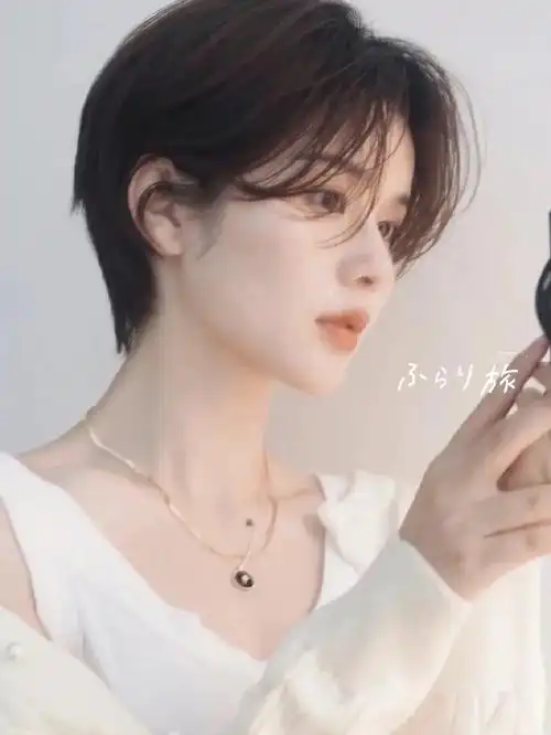 酷感十足少年感韩式~超a短发🉑帅到爆炸