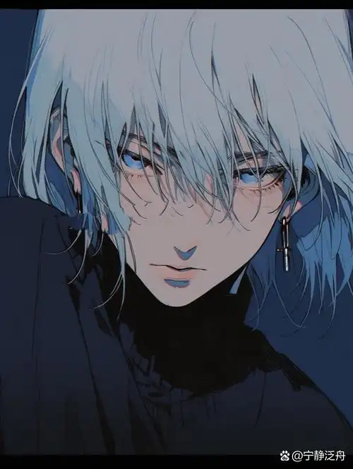 白发男生头像系列三 第三期,看看质量?