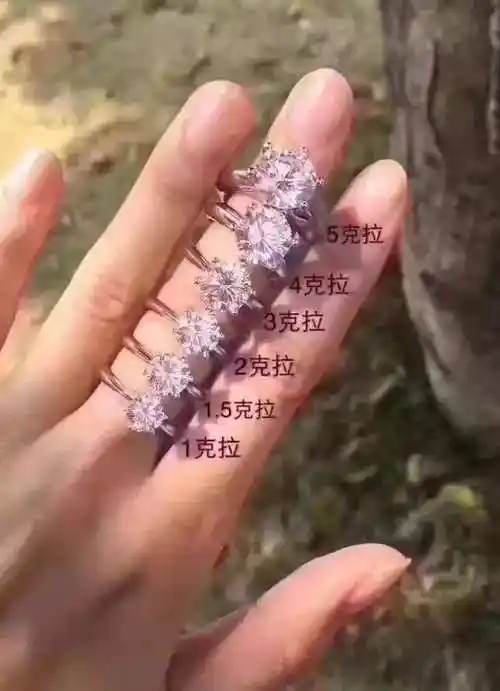 钻戒一克拉有多大?(钻戒一克拉有多大多少钱)