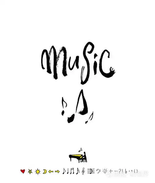 音乐会海报/素描音乐插图矢量