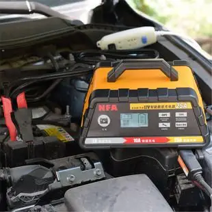 nfa纽福克斯12v汽车电瓶充电器大功率充满自停25a蓄电池充电机