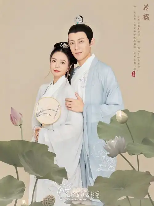 古风古韵的汉服情侣写真73一秒穿越回古代