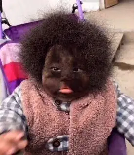 黑人小孩_黑人_小孩表情