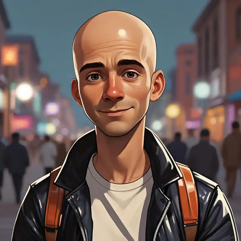 男生光头头像,真的很帅99