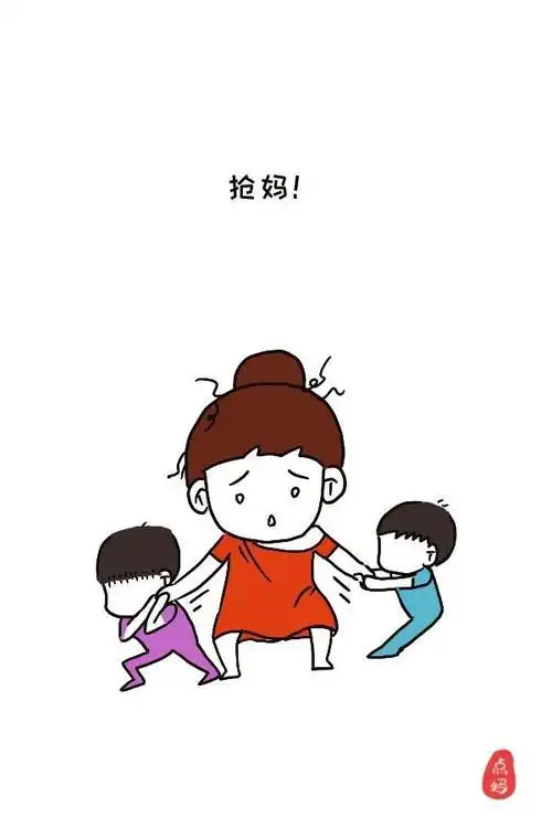 两个男孩的妈折旧太快了