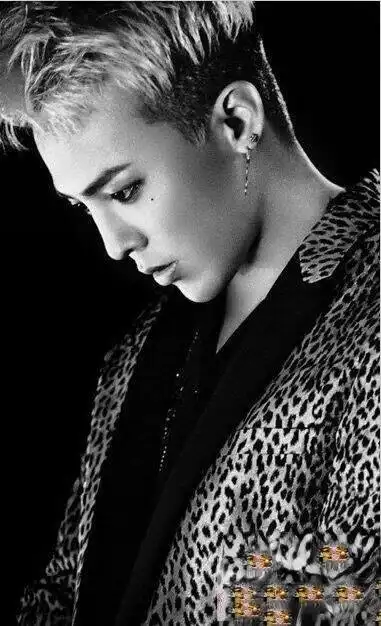 权志龙个性短发发型玩出酷炫男生帅气风